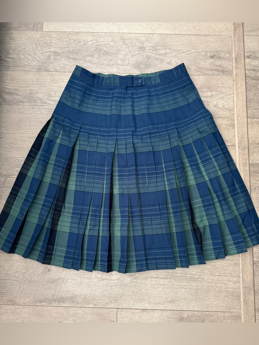 Vintage 90s Pendleton  Heritage Pleated Tartan Plaid Wool Skirt Womens 14